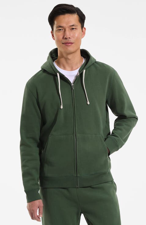 Men's Green Zip Up Hoodies | Nordstrom