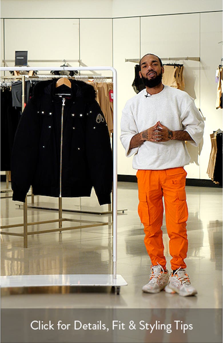 Moose Knuckles Original Genuine Shearling Trim Water & Wind