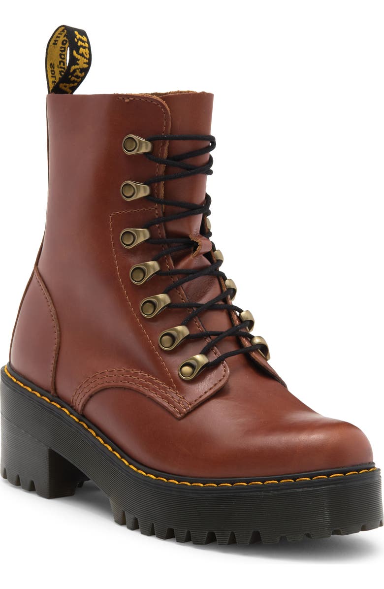 Dr. Martens Leona Combat Boot (Women) | Nordstromrack