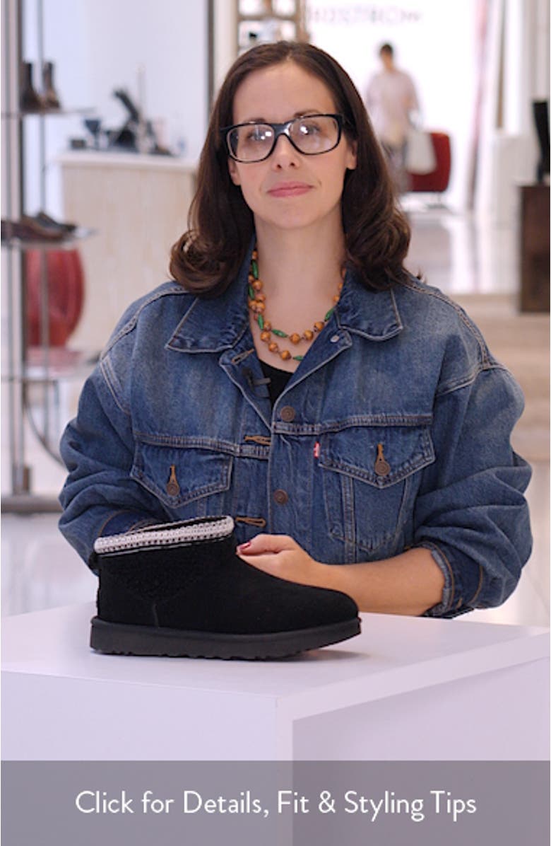 UGG® Classic Ultra Mini Max Curly Shearling Boot (Women) | Nordstrom