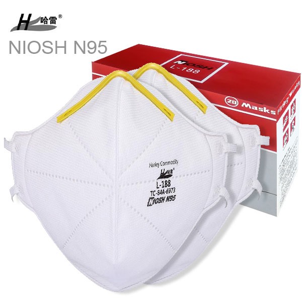 Harley L-188 N95 Mask NIOSH Approved - N95 In Stock