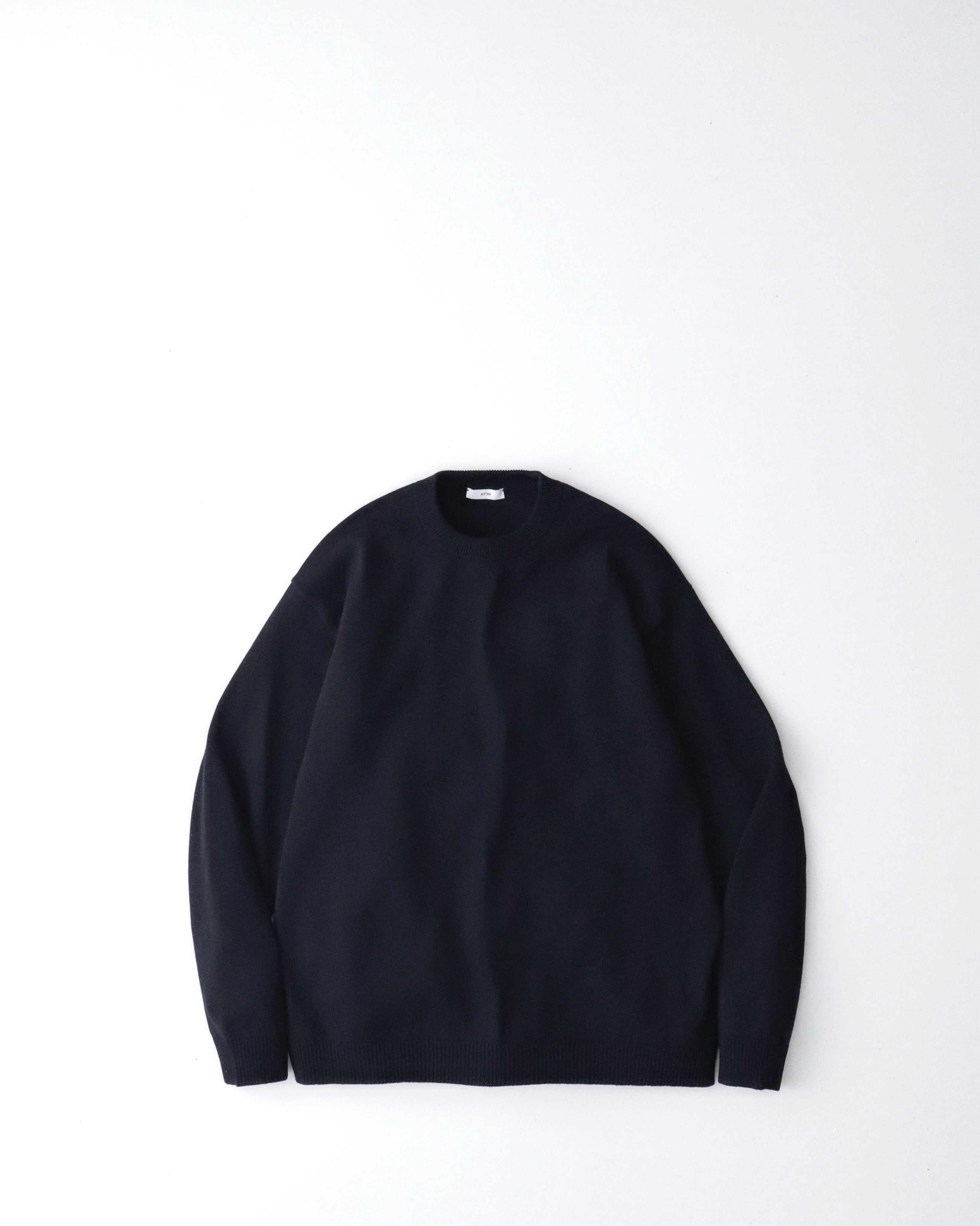 ATON WOOL WASHI CREW NECK SWEATER – NCNR ONLINE STORE