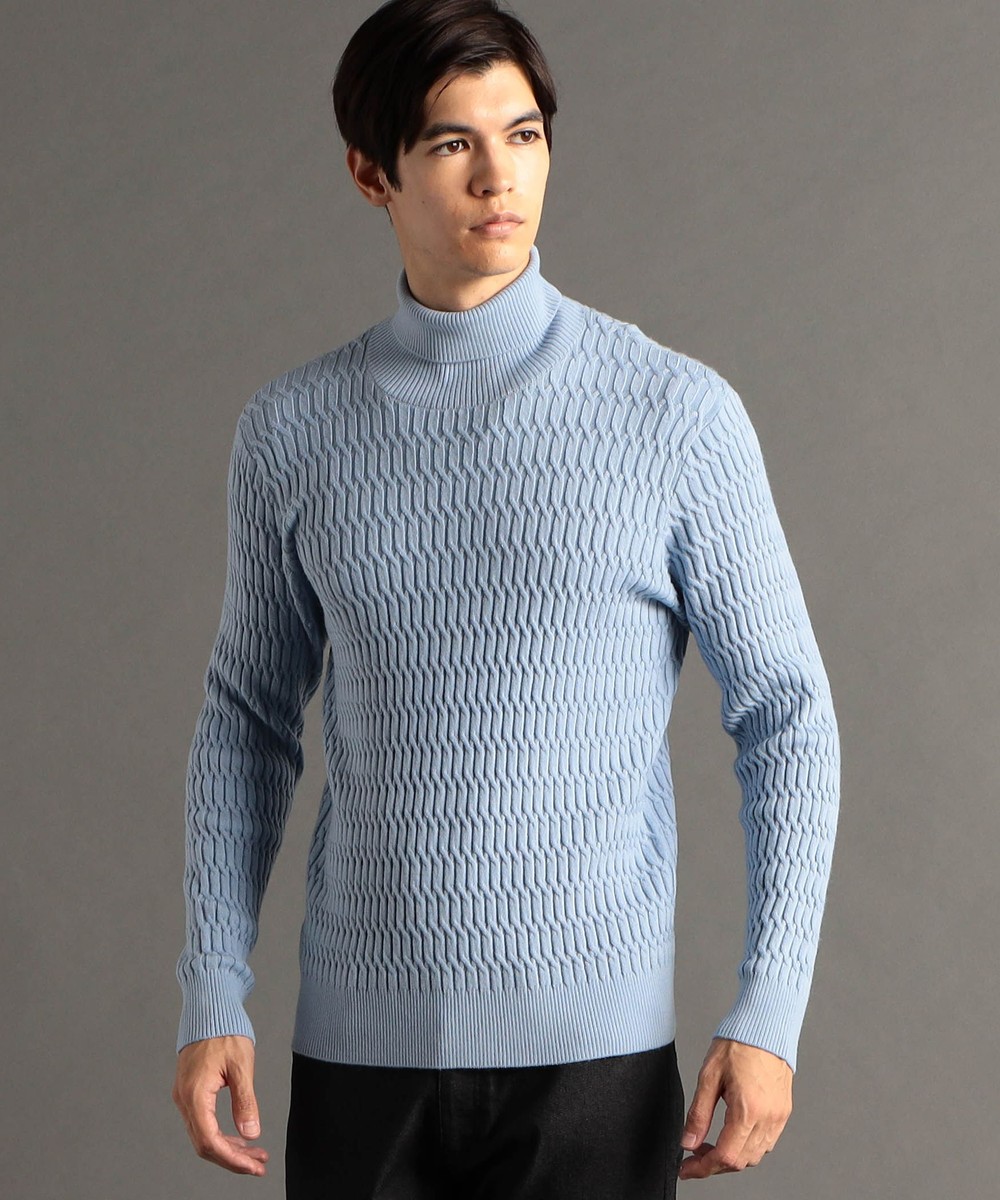 ex/tra】ケーブル タートルネックニット｜プルオーバー｜ニコル公式