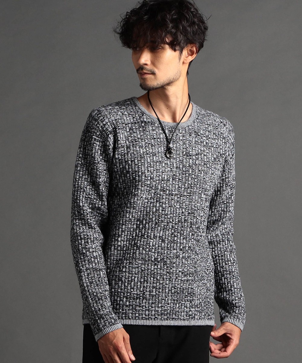 24年モデル EC限定再販売】リンクスバスケットクルーネックニット