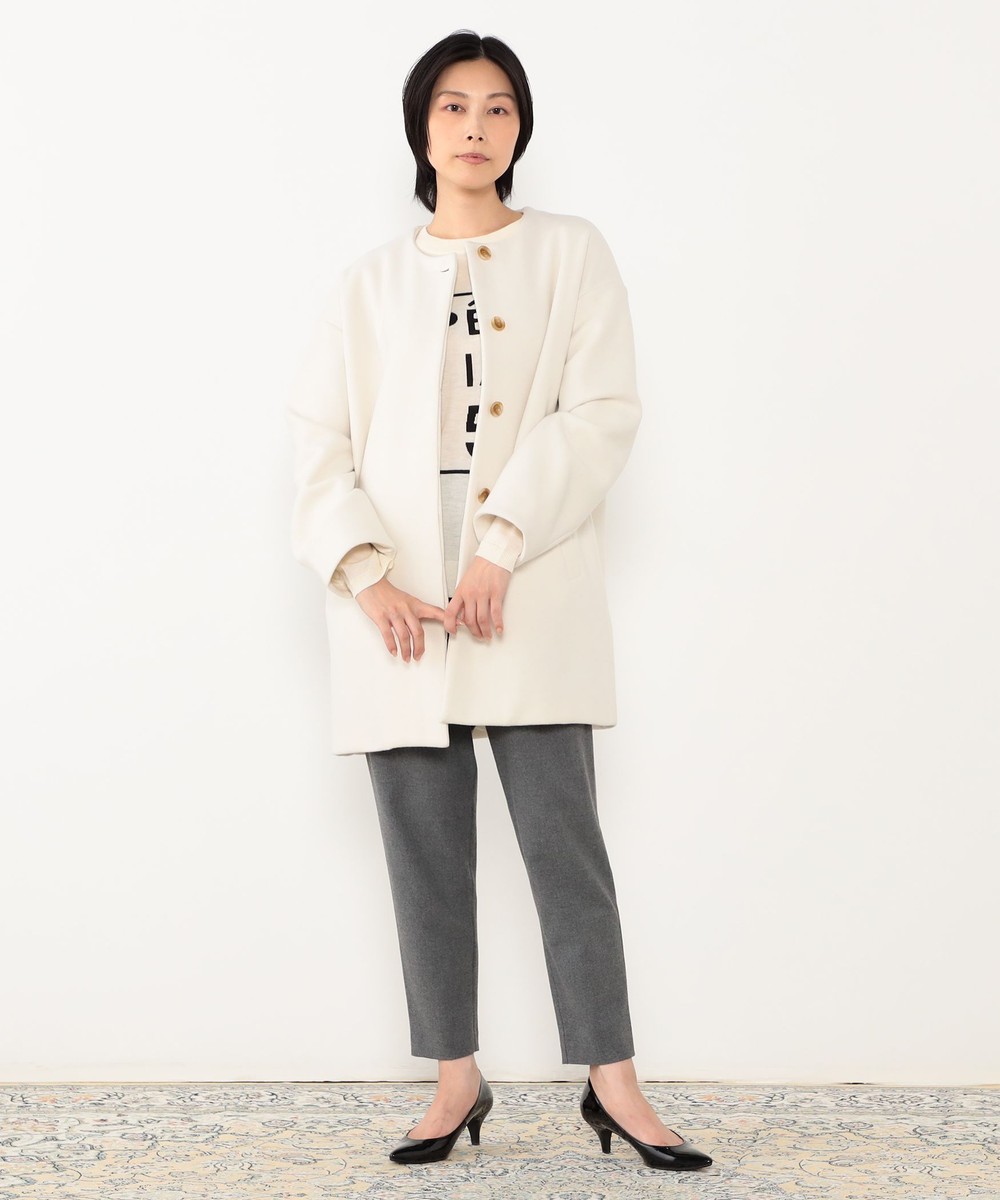 WALDO】ノーカラーコクーンコート｜その他コート｜ニコル公式通販
