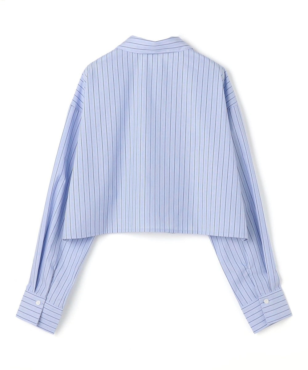 ストライプフリルシャツ｜長袖｜ニコル公式通販サイト｜NICOLE ONLINE SHOP