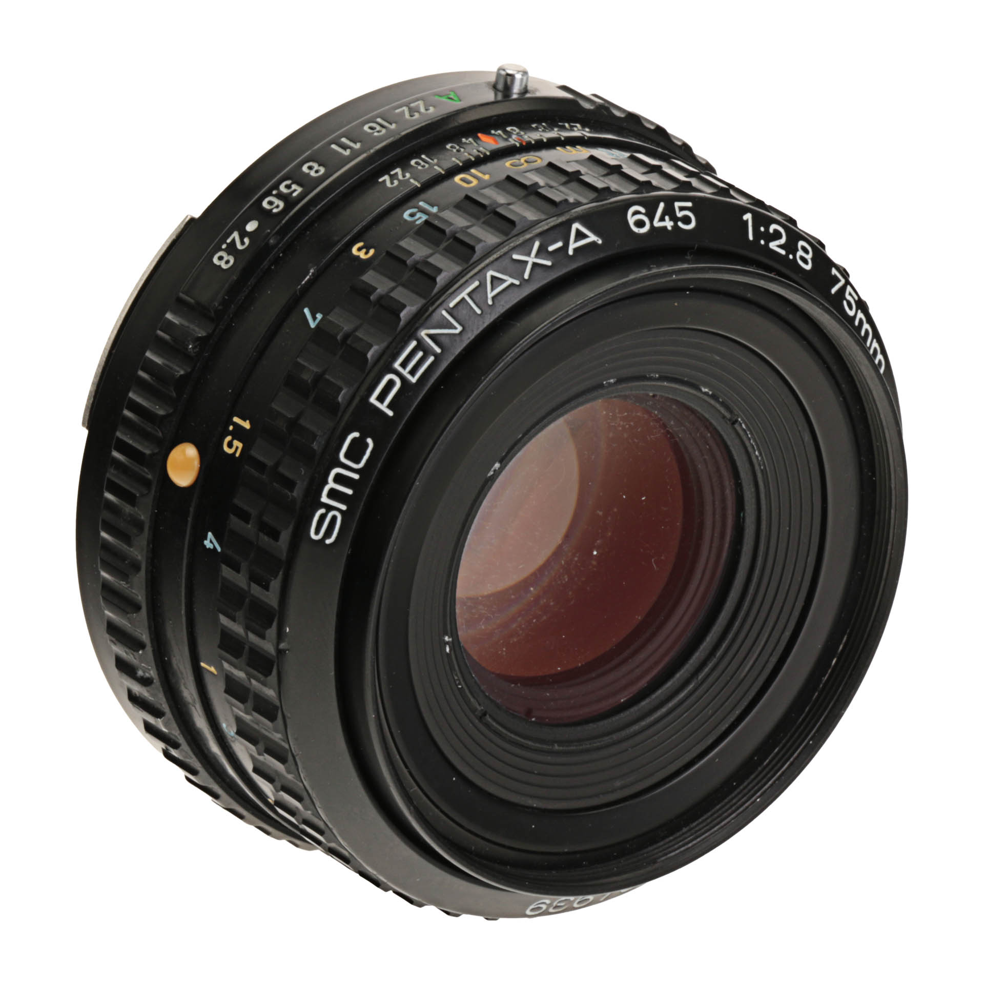 Pentax 645 75mm F2.8 SMC Medium Format Manual Focus Standard Lens