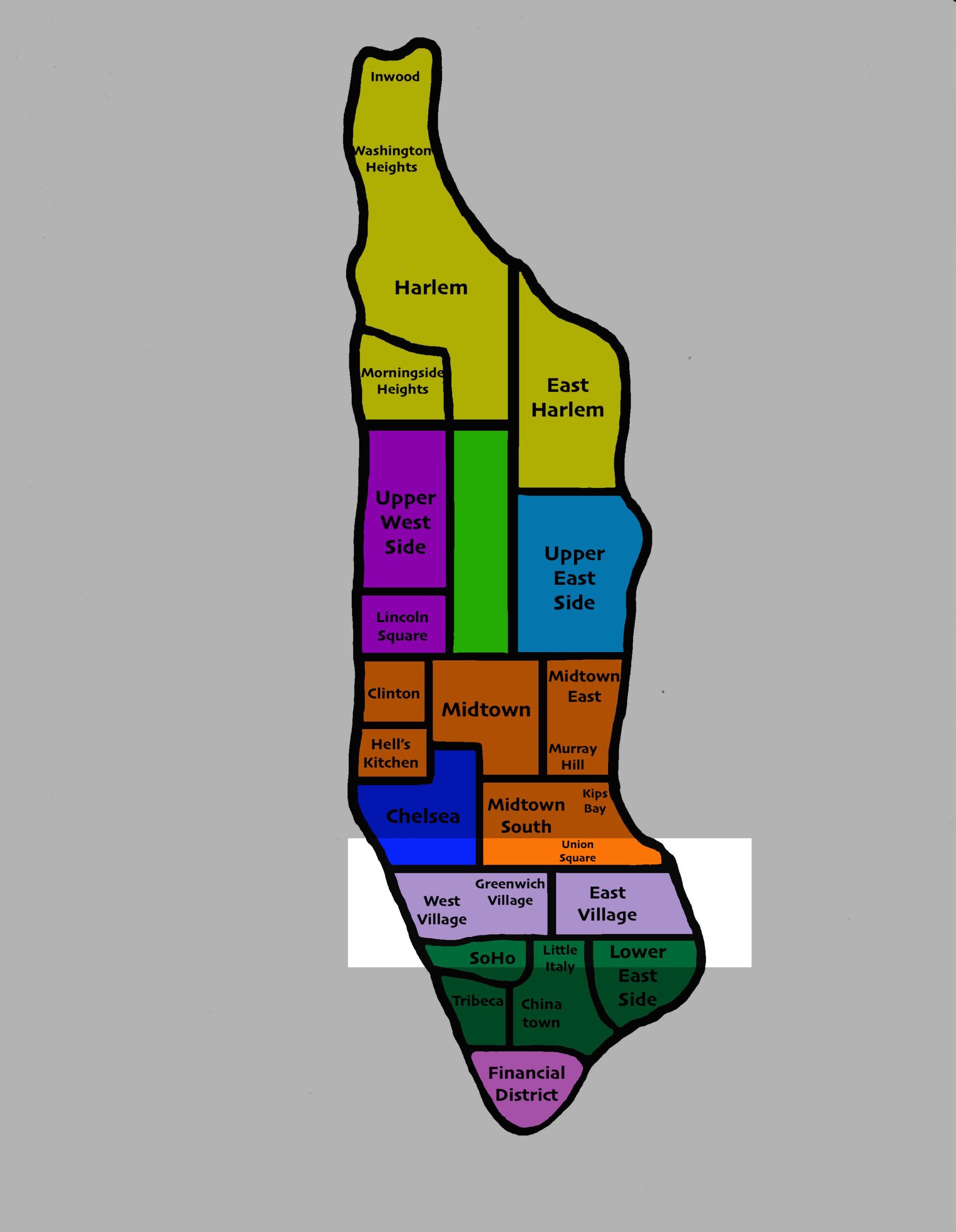 マンハッタン・エリア情報 - NAMI NewYork