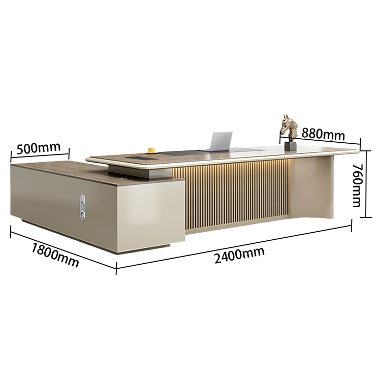 エグゼクティブデスク,オフィスデスク,社長机,仕事用,木目調,ダイヤル