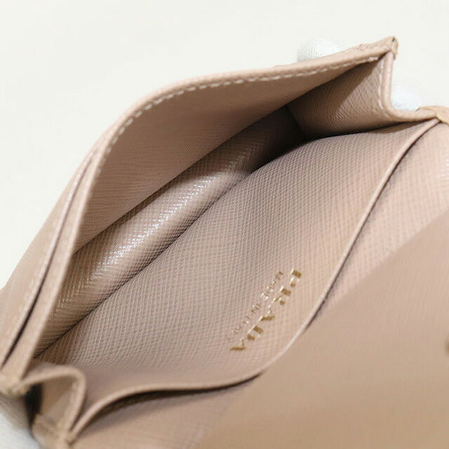 中古 プラダ 名刺入れ レディース ブランド PRADA サフィアーノレザー