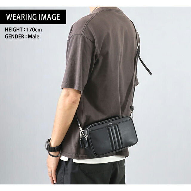 バリー ショルダーバッグ メンズ ブランド BALLY MYTHOS クロスボディ