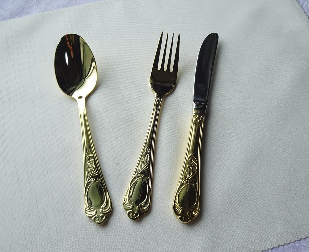 SHOP偶然と必然の間 Solingen SBS CUTLERYS 3pieces ROCOCO 23/24K