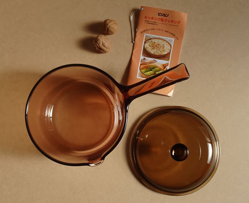 SHOP偶然と必然の間 ビジョン 直火用ガラス片手鍋 アーバン フランス製