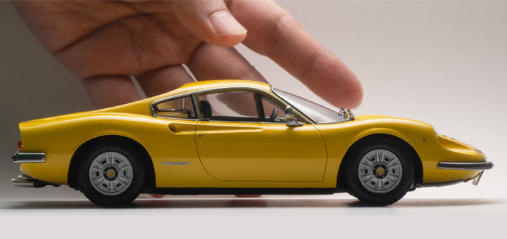 フジミ ディノ246GT | 図解！なんでも制作日記 [プラモデルの作り方