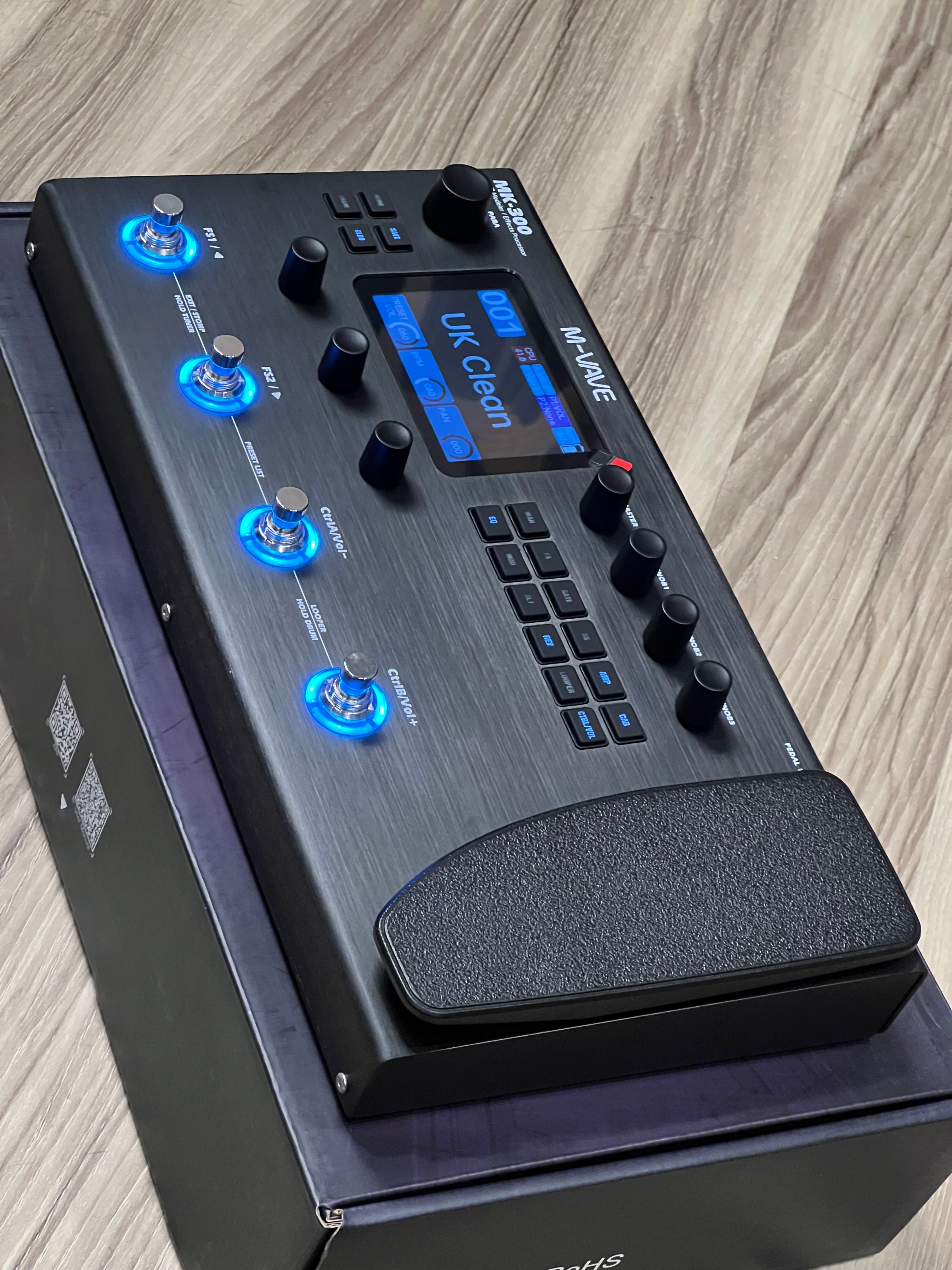 M-VAVE MK300 Guitar Multi-Effect Processor – nafiriguitar.com