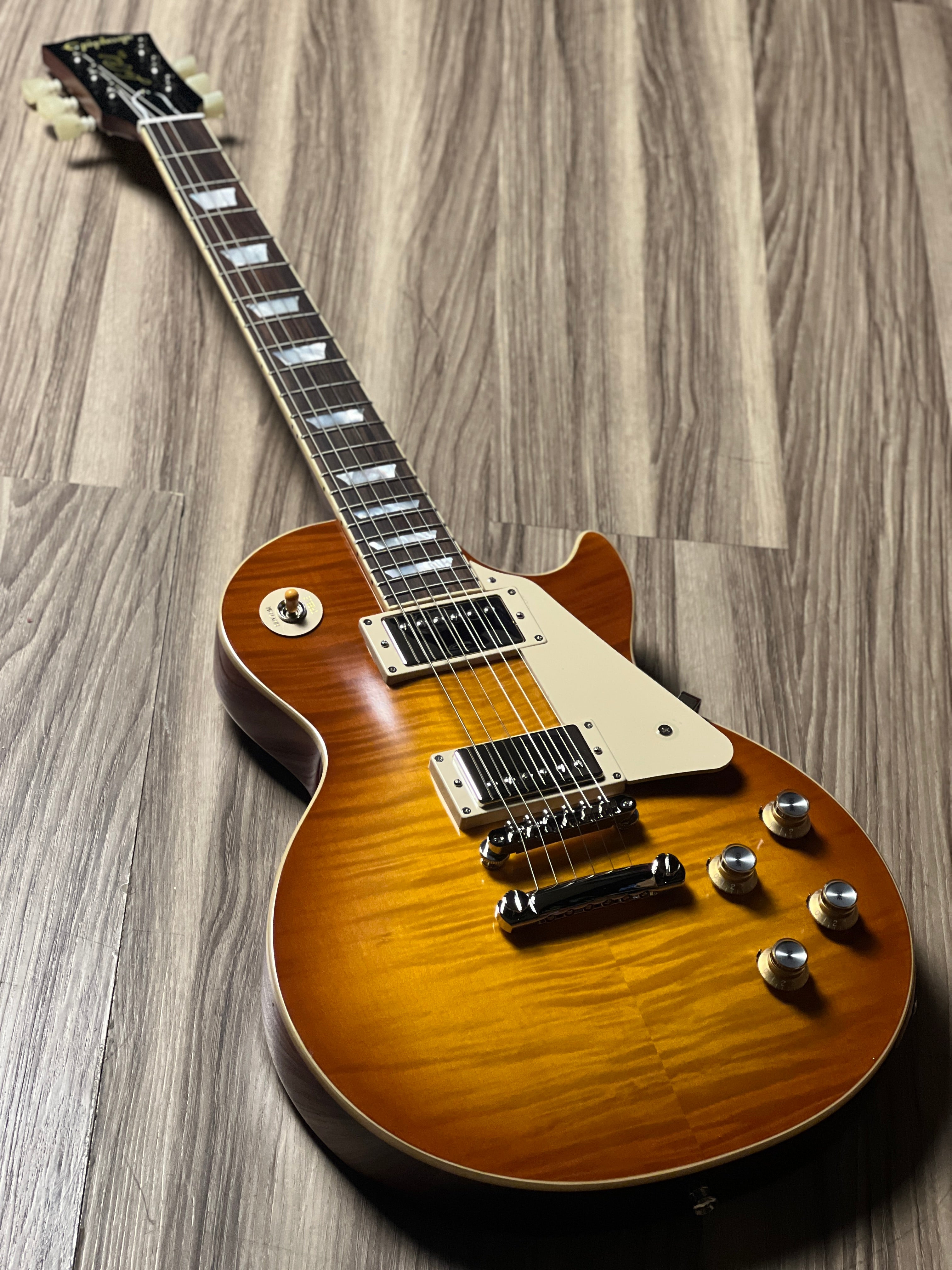 Epiphone 1960 Les Paul Standard Reissue in Ice Tea Burst w/Case
