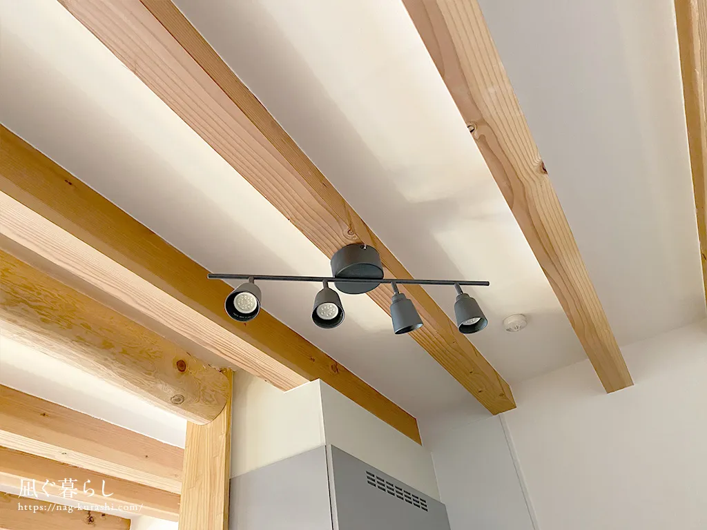 IKEAシーリングスポットライト KNUTBO（クヌートボー）はおしゃれで