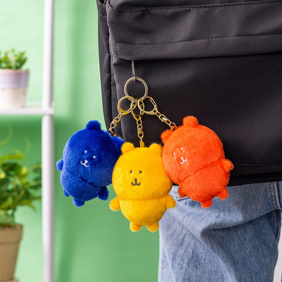 ナガノキャラクターズ カラーなナガノのくまマスコット（ピンク