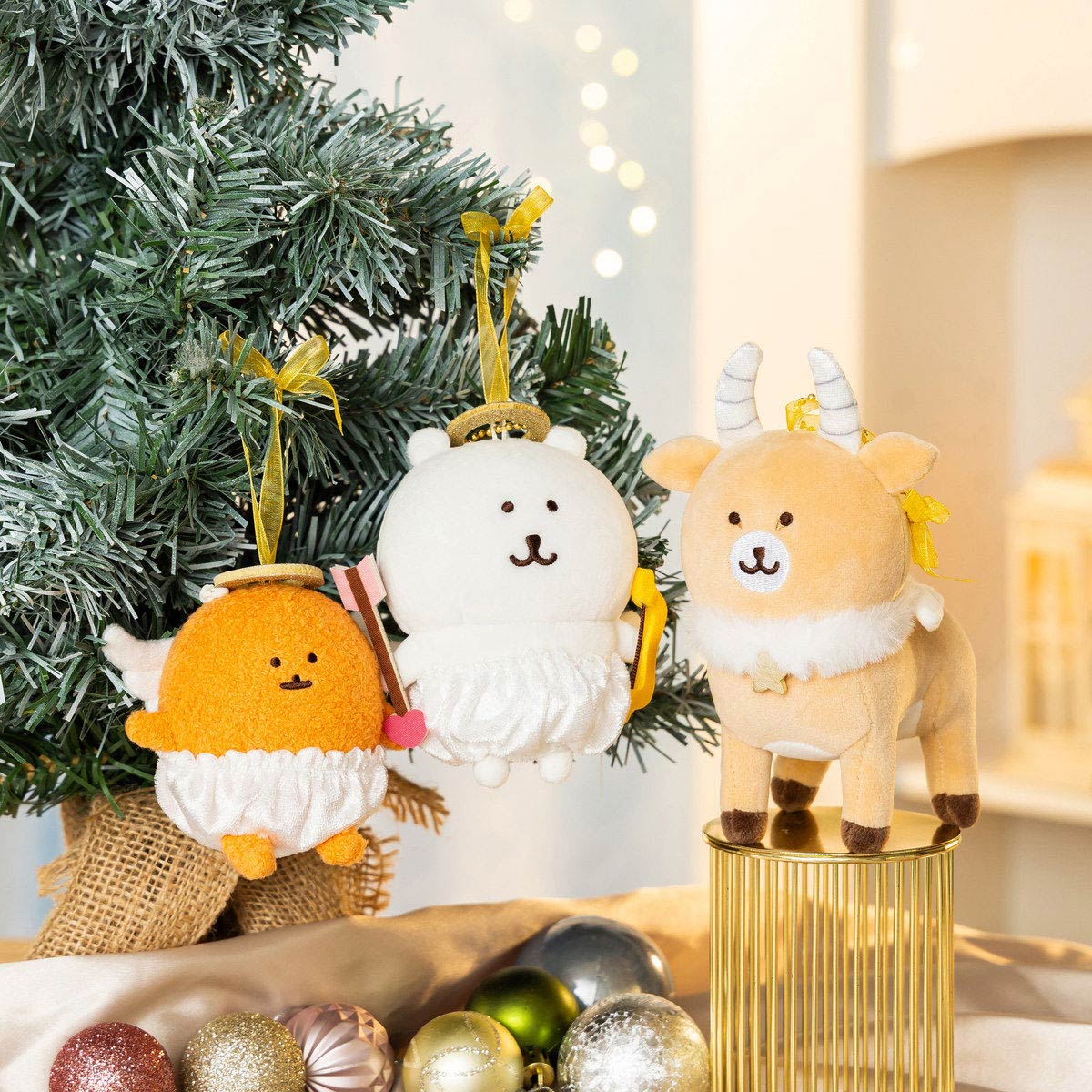 ナガノキャラクターズ ふわぱたエンジェルマスコット（くま） | ナガノ