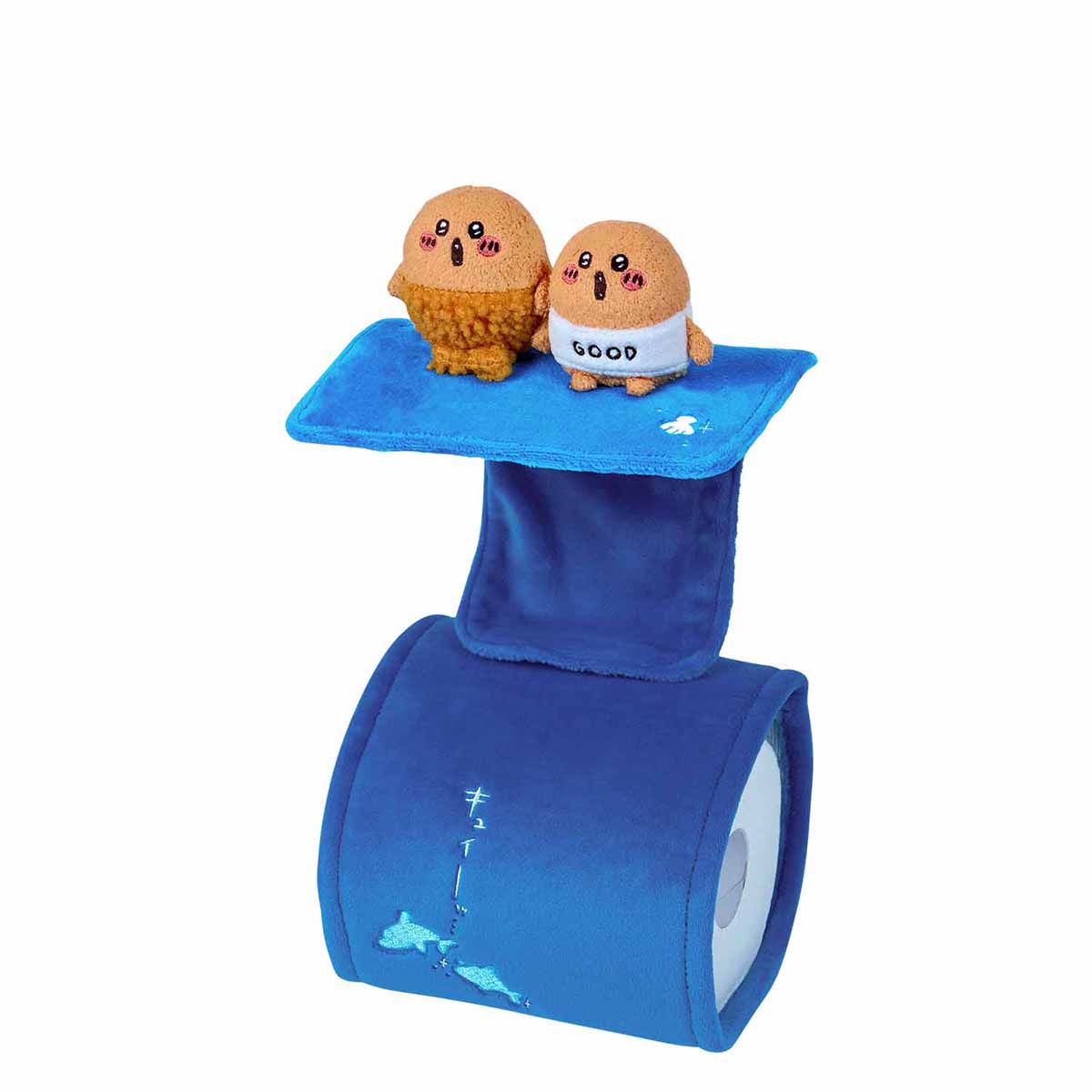 ナガノマーケット ペーパーホルダーカバー（もぐらコロッケのゆめ