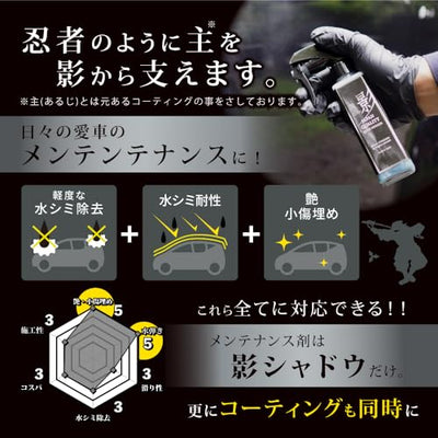 シャドウ/影『水シミ 小傷 艶弾き全てに対応できるメンテナンス剤