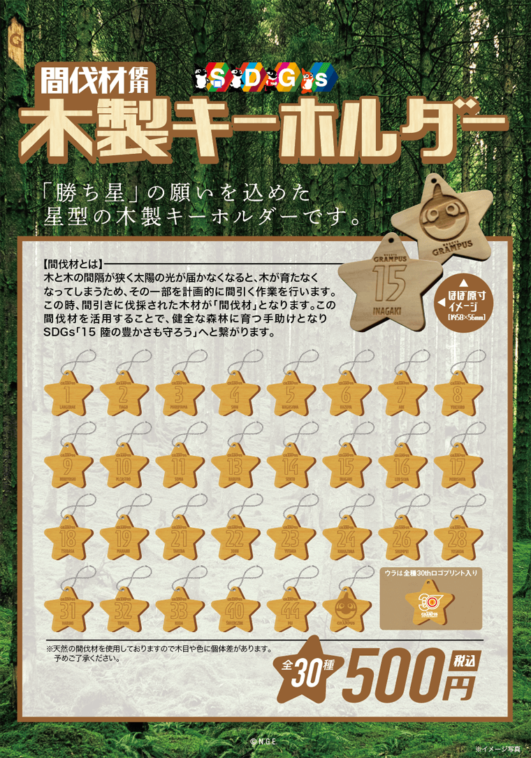 オフィシャルグッズ売店】SDGsにちなんだガチャ、グッズがおすすめ