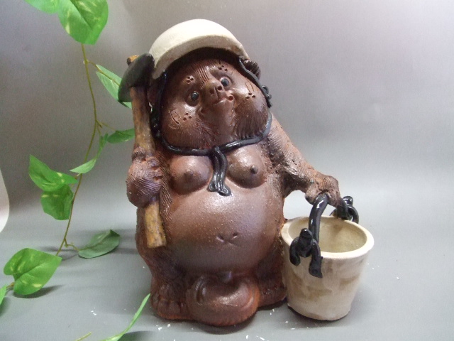 ta-291 建設業・土建業たぬき｜信楽たぬき専門店/ネットショップ「中村