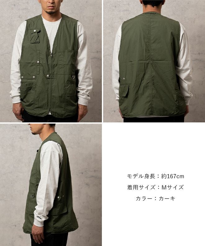 garage green warksTOOLS BAG TYPEWRITER ベスト | nakota