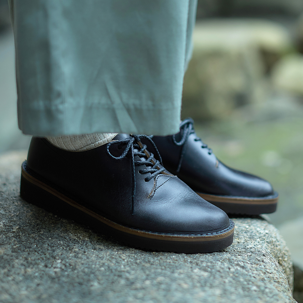 一枚革ダービー | 奈良の靴 − KOTOKA などの革靴