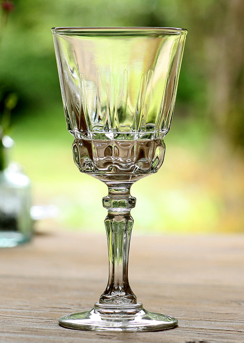 イギリス〉1930年代 アンティークガラス シェリーグラス 海外