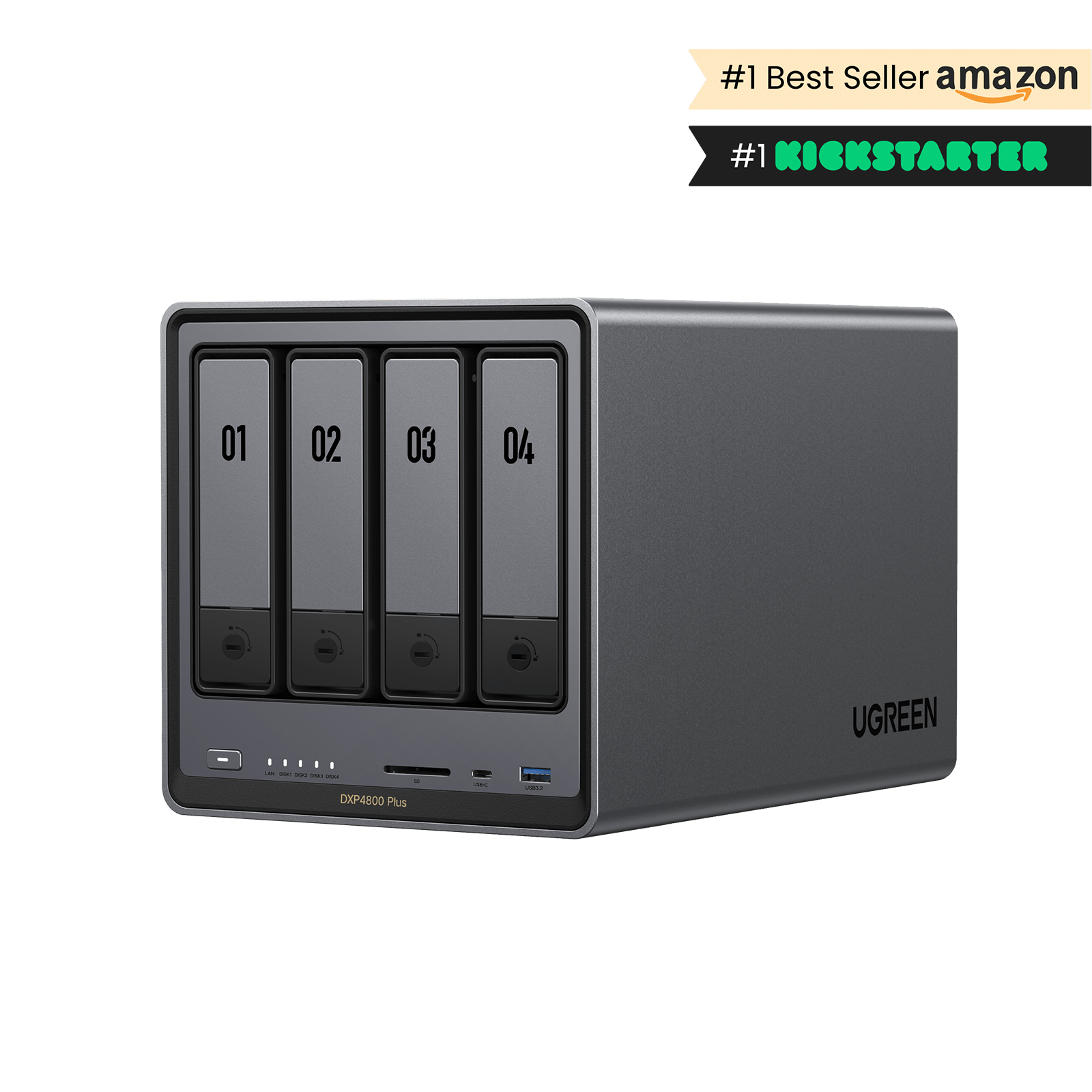 UGREEN 6 Bay NAS Server | 196TB Storage & 10GbE Ports – UGREEN NAS US