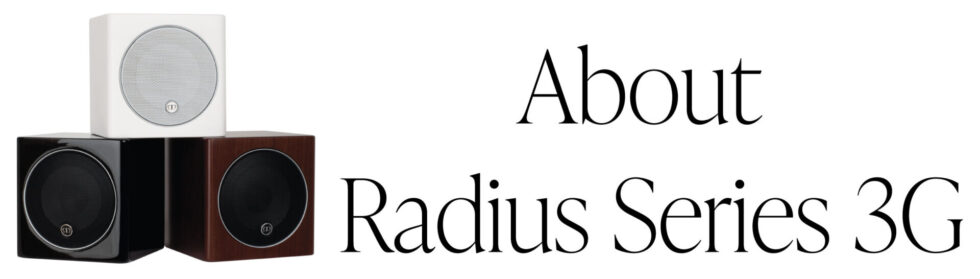 Radius Series 90 | Monitor Audio | モニターオーディオ | 英国スピーカー
