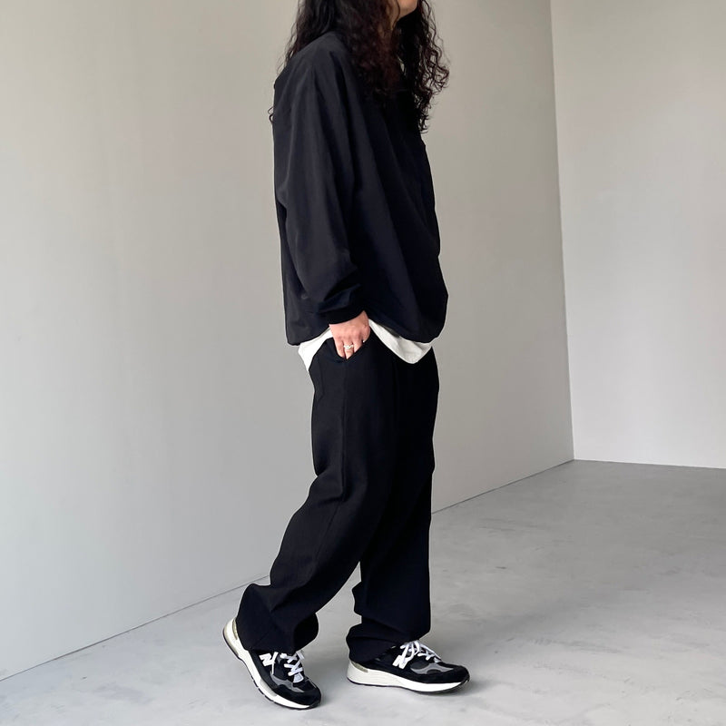 premium nylon pullover / black（プレミアムナイロンプルオーバー