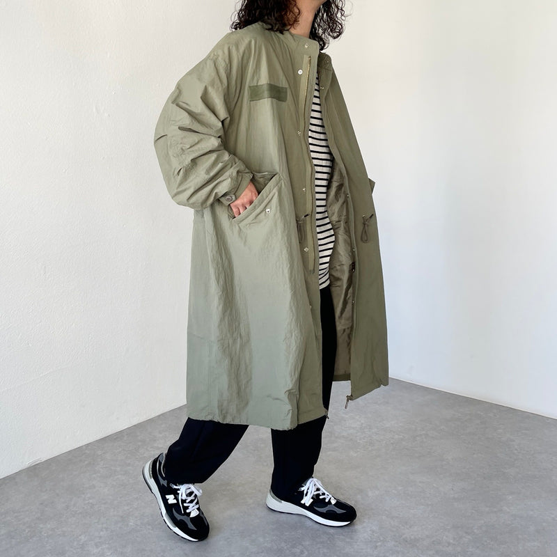 loose silhouette military mods coat / olive（ルーズシルエット
