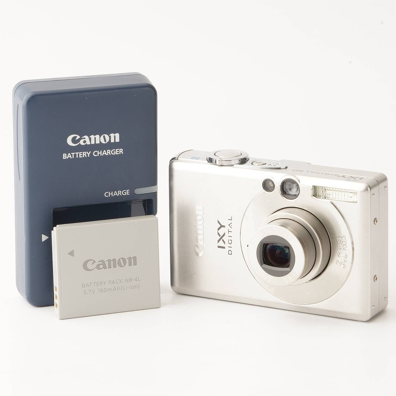 キヤノン Canon IXY DIGITAL 60 / 5.8-17.4mm F2.8-4.9 シルバー