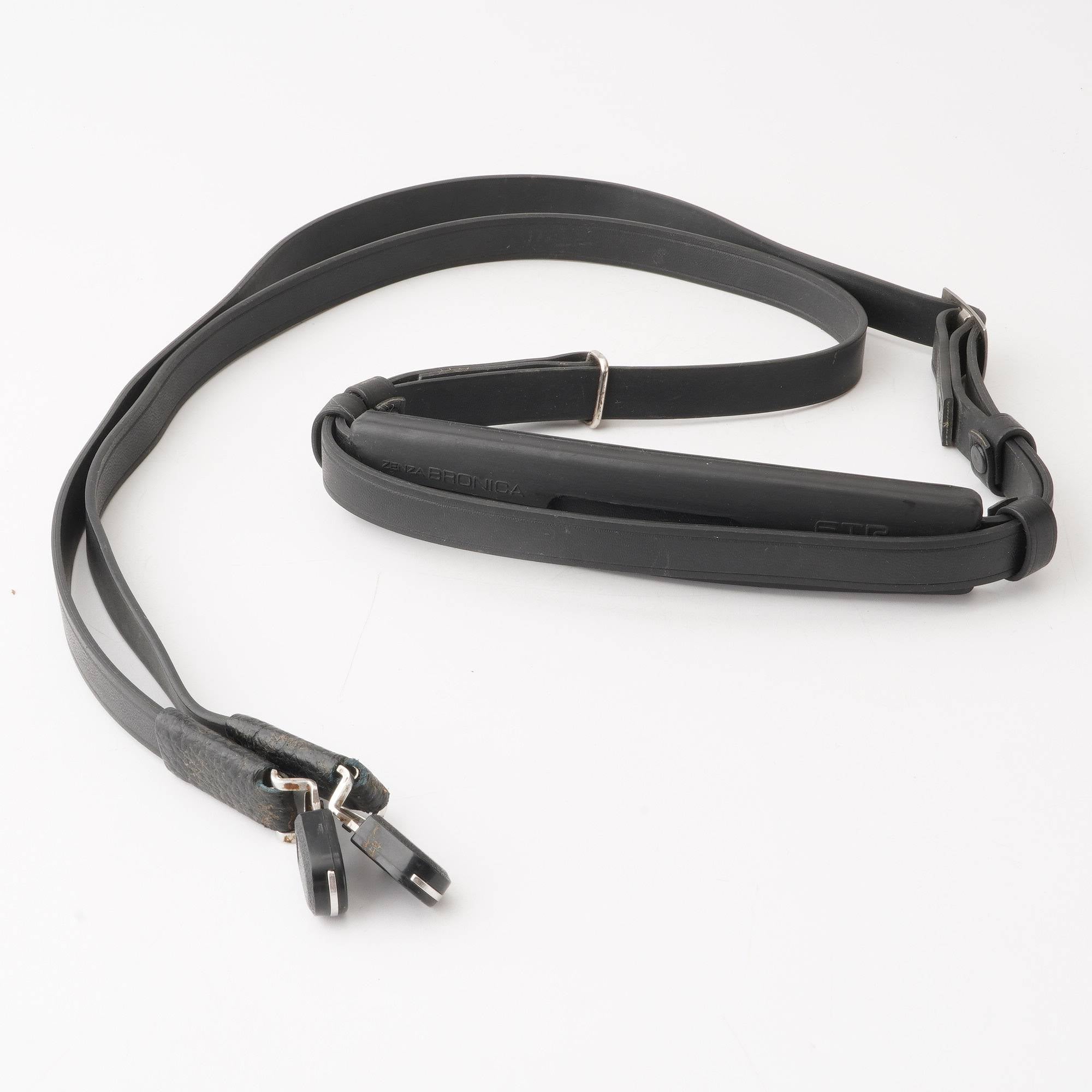 ゼンザブロニカ Zenza Bronica ストラップ 専用留め具付き ETR用