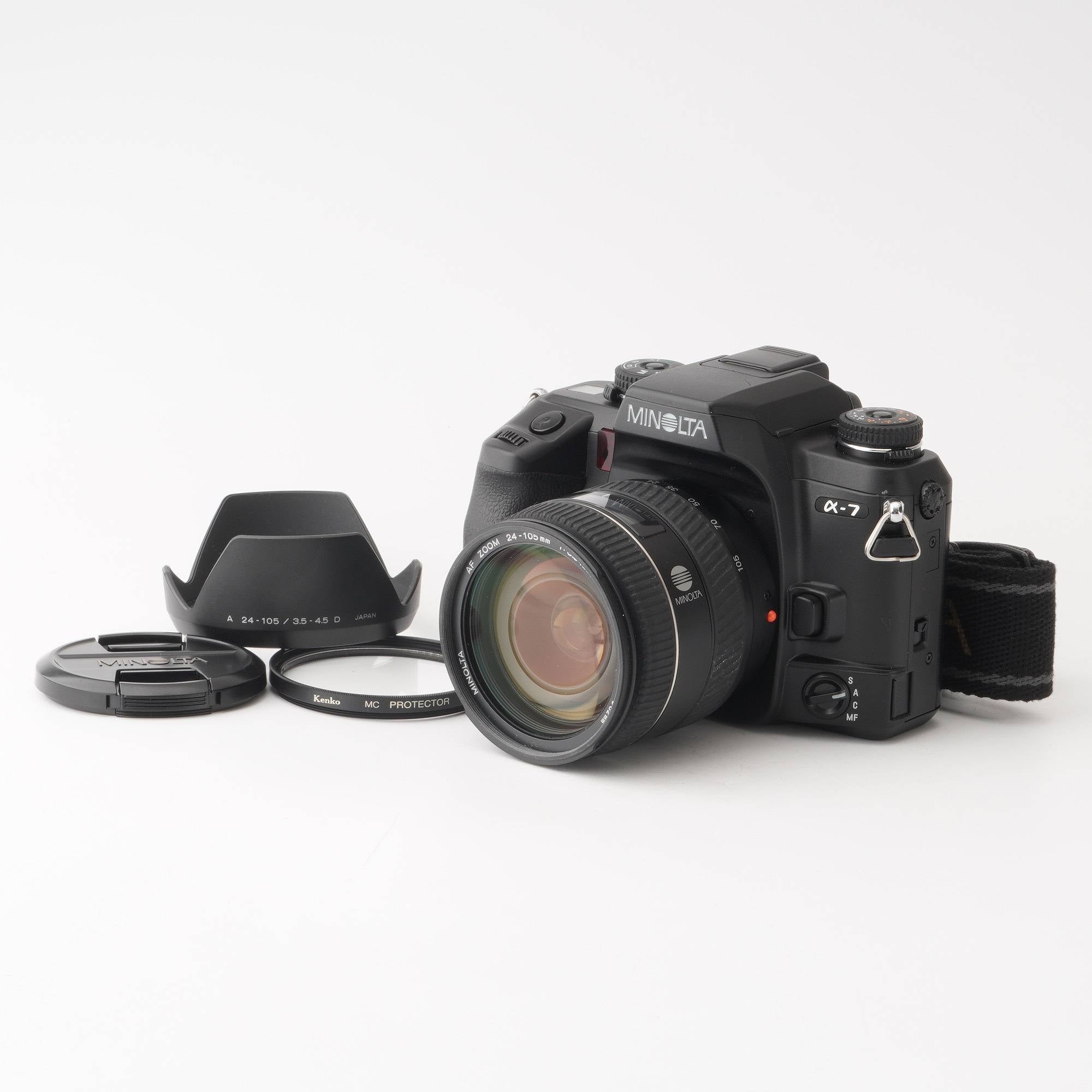 動作良好 MINOLTA ミノルタ α-7 AF 24-105mm 一眼レフ 動作良好