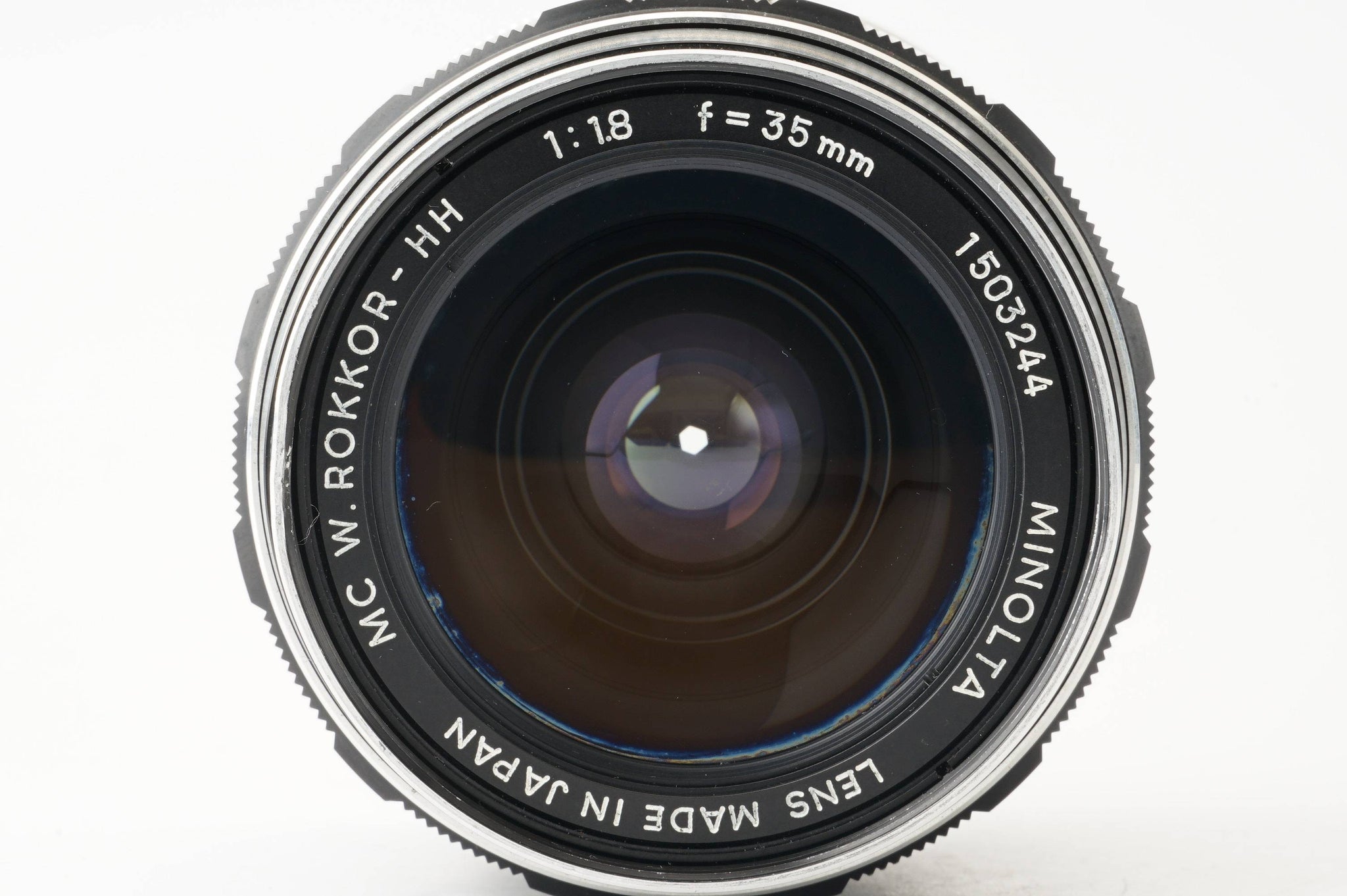 ミノルタ Minolta MC W.ROKKOR-HH 35mm F1.8 – Natural Camera