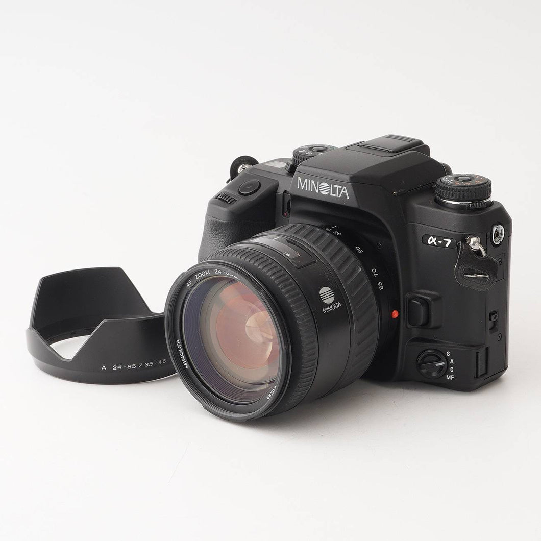 ミノルタ Minolta α-7 / AF ZOOM 24-85mm F3.5-4.5 – Natural Camera