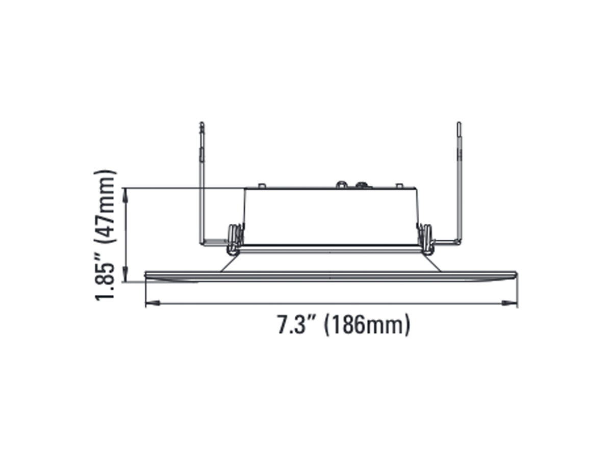 RL 6″ 14W 3000K Retrofit Recessed 9525 – naturaLED