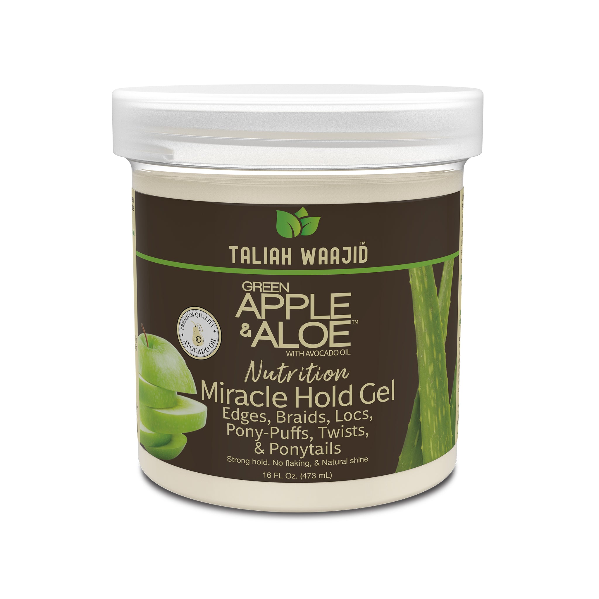 Green Apple & Aloe Nutrition Miracle Hold Gel | Taliah Waajid Brand