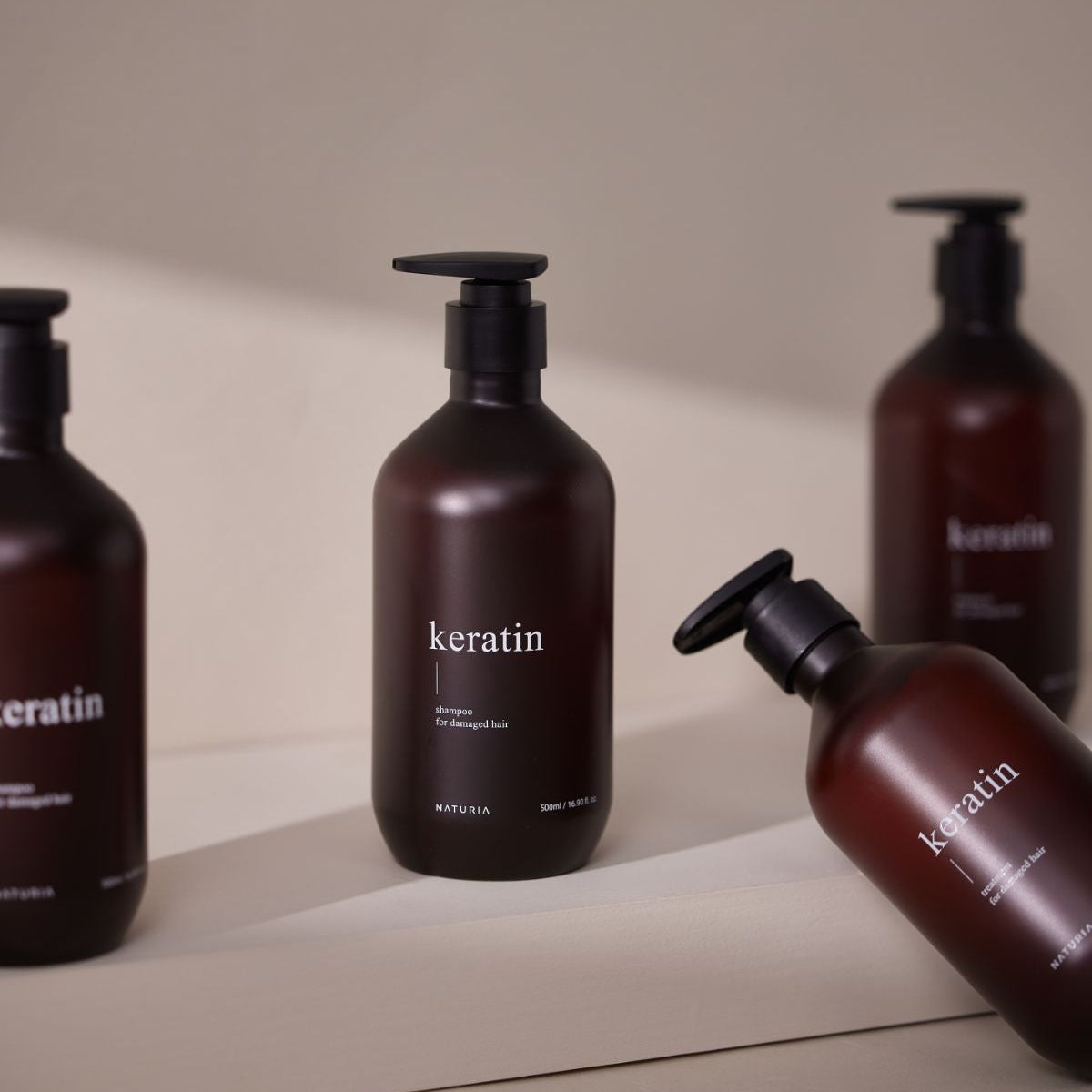 ケラチンシャンプー500ml （コンパクトサイズ 300ml） – NATURIA