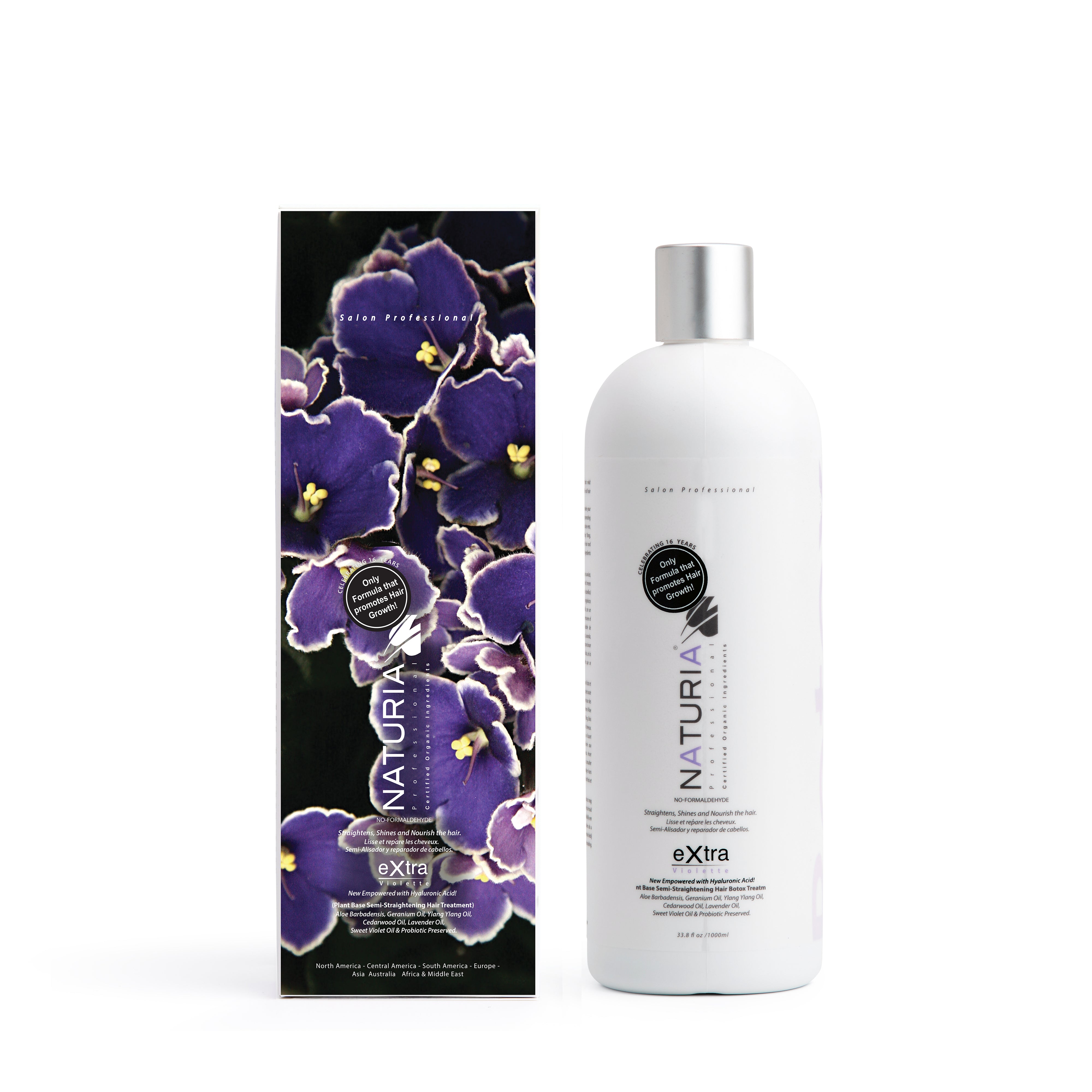 Naturia™ Professional Hair Smoothing Violet – 33.8 FL OZ + PH4