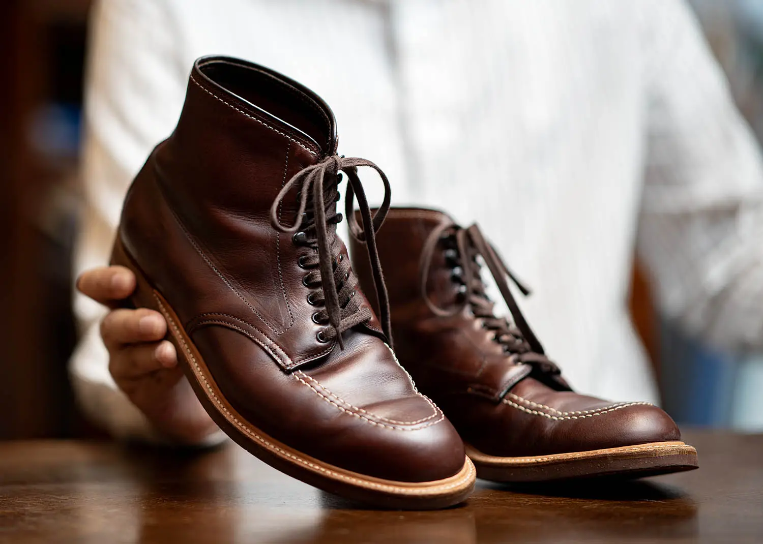 名作INDY】 オールデン 403 インディブーツ クロムエクセル ダークブラウン