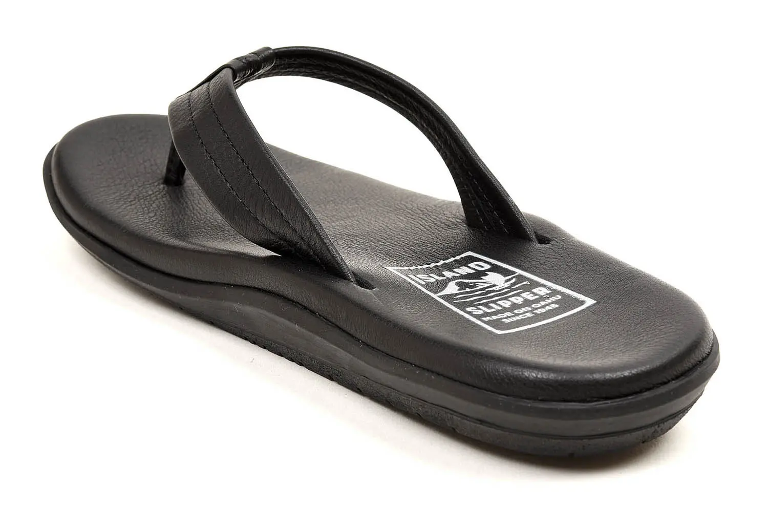 ハワイ生まれのレザーサンダル】 アイランドスリッパ PB202 BLACK