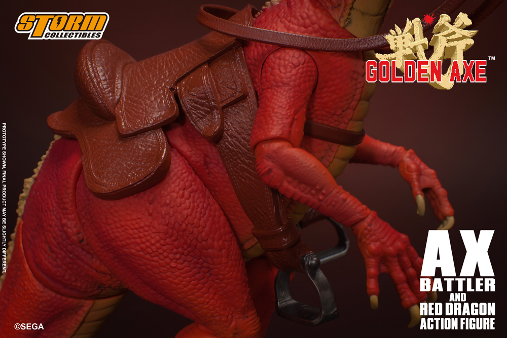 Golden Axe Action Figure AX Battler And Red Dragon | 株式会社ノーツ