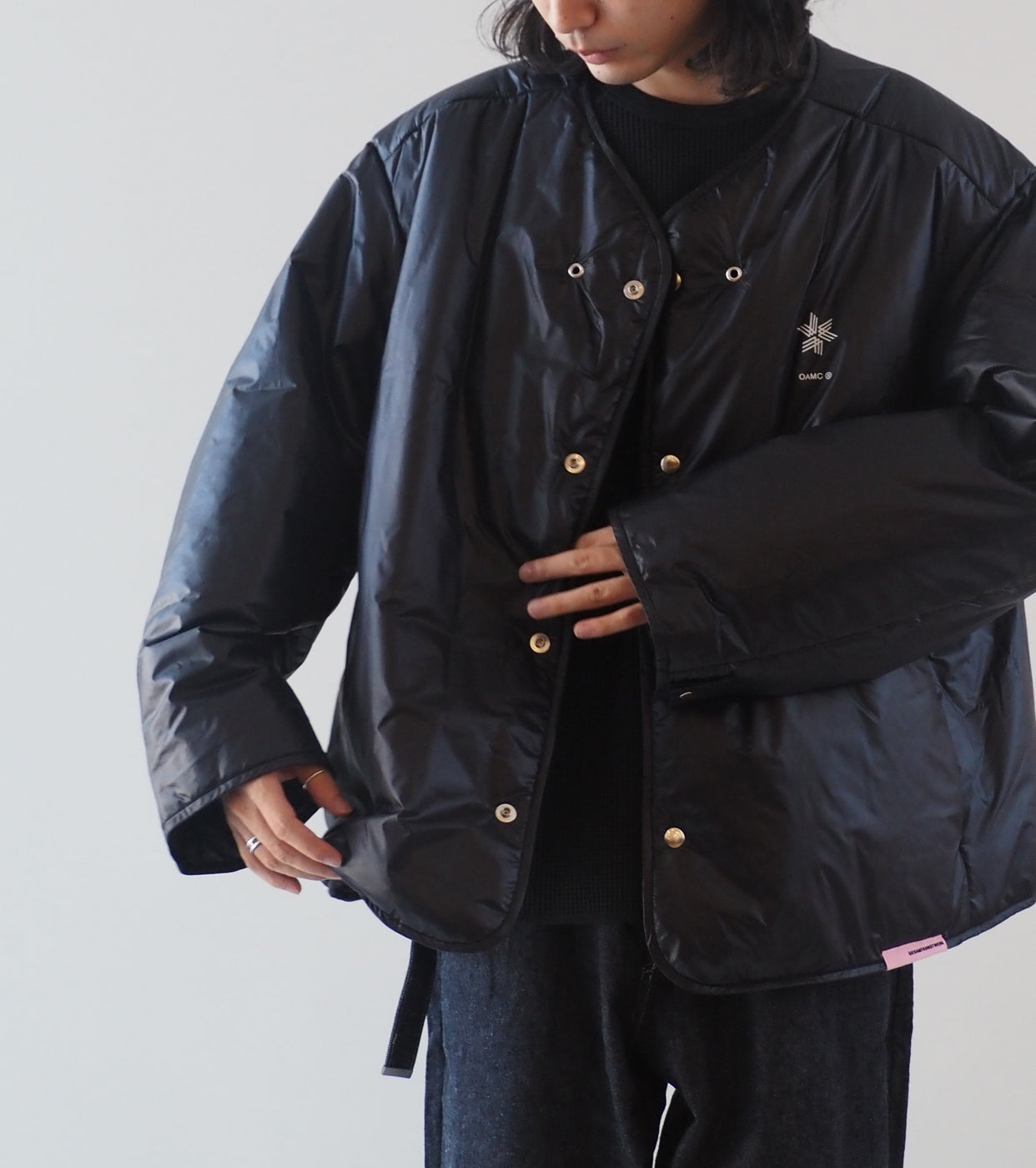 Goldwin × OAMC インサレイテッド ライナー ジャケット , Black – Navyblue