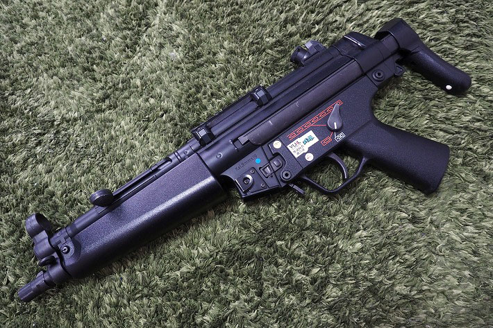 東京マルイ 電動MP5】H&K MP5A5 HCモデルの分解方法を紹介します