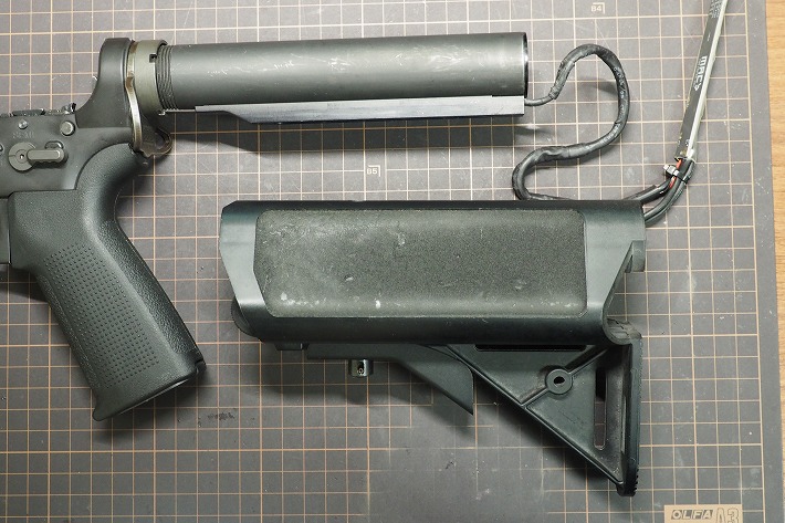 GBLS DAS GDR15】システマ純正 トレポン クレーンストックに交換しま