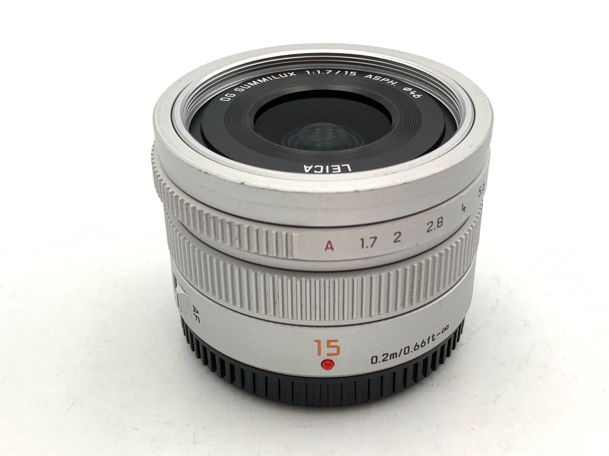 LEICA DG SUMMILUX 15mm/F1.7 ASPH. H-X015-S [シルバー] 中古価格比較